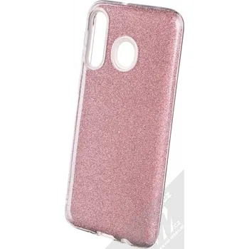 Pouzdro na mobilní telefon Forcell Shining třpytivý ochranný kryt pro Samsung Galaxy M30 růžová (pink)