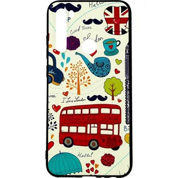 Pouzdro na mobilní telefon Kryt Xiaomi Redmi Note 8 3D silikon Londýn (obal neboli pouzdro na Xiaomi Redmi Note 8)