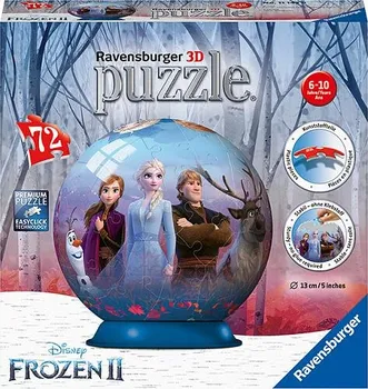 3D puzzle Ravensburger Disney Ledové království 2 - 72 dílků