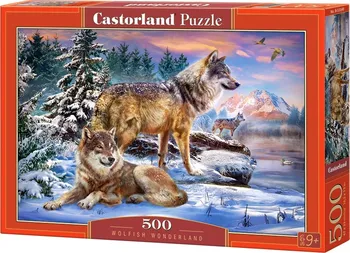 Puzzle Castorland Puzzle Vlčí země 500 dílků