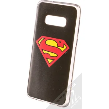 Pouzdro na mobilní telefon DC Comics Superman 002 TPU ochranný silikonový kryt s motivem pro Samsung Galaxy S10e černá (black)