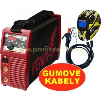 Svářečka Kühtreiber Set 4 FÉNIX 200 VR + kabely 3 m + samostm. kukla KWX7