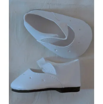 Doplněk pro panenku Bílé střevíčky na panenky 60 cm vysoké (Boty na Reinas - Paola Reina)