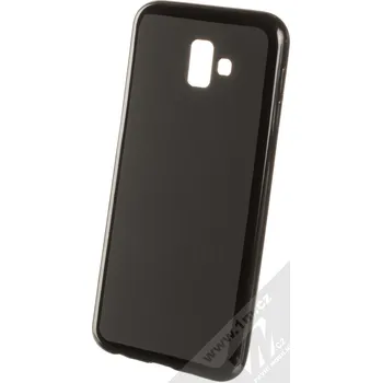 Pouzdro na mobilní telefon Forcell Jelly Back Matt Case TPU ochranný silikonový kryt pro Samsung Galaxy J6 Plus (2018) černá (black)