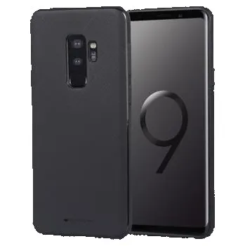 Pouzdro na mobilní telefon Silikonové pouzdro Mercury Style Lux pro Apple iPhone XS Max, černá