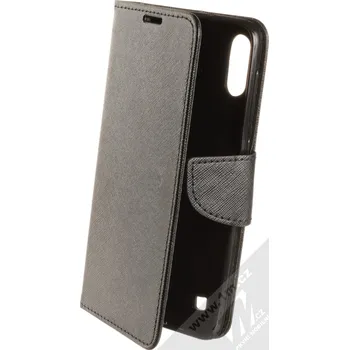 Pouzdro na mobilní telefon Forcell Fancy Book flipové pouzdro pro Samsung Galaxy M10 černá (black)