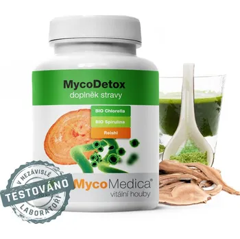 Zdraví Mycomedica MycoDetox Počet rostliných kapslí: 120