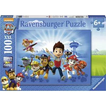 Puzzle Ravensburger Tlapková patrola: Jsme tým XXL 100 dílků