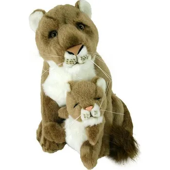 Dětské zboží Plyš klasik Lvice s mládětem 33 cm