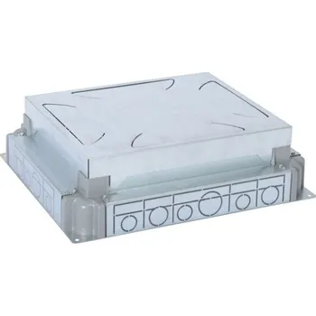 Elektroinstalační krabice Kovová instalační krabice do betonové podlahy Legrand 088091 pro 12 a 18 modulů