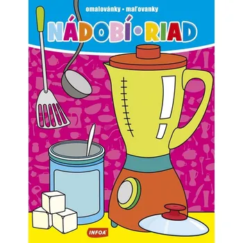 omalovánky Nádobí/Riad omalovánka