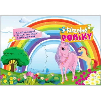 omalovánky Maľovanky Kúzelné poníky