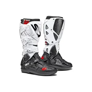 Moto obuv Mx Boty SIDI CROSSFIRE 3 SRS BLACK / WHITE, Velikost 40