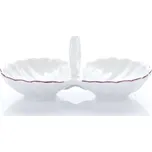 Český porcelán, a.s., Dubí Slánka dvoudílná, fialky, Český porcelán