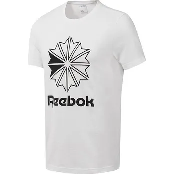 Pánské tričko Recenze Reebok Classic Classics Big Logo Dt8117 bílé L