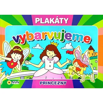 omalovánky Vybarvujeme plakáty Princezny
