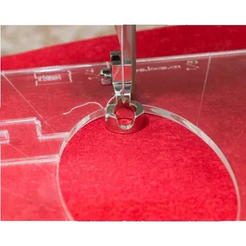 Řezací pravítko Quiltovací patka pro pravítka, velikost S