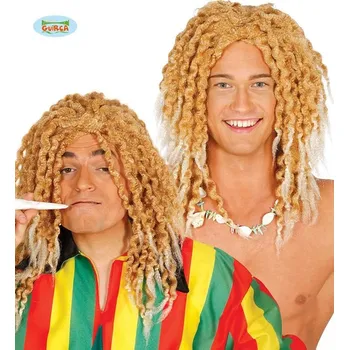 Karnevalová paruka Rasta blond paruka