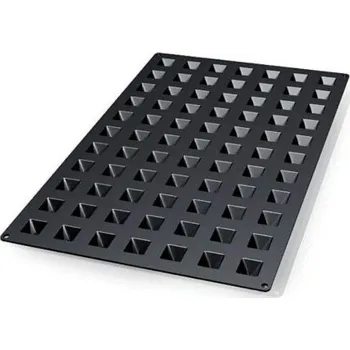 Forma na pečení Forma silikonová 60x40 skupinová 77x Mini Pyramida vyosená Sleva 320Kč