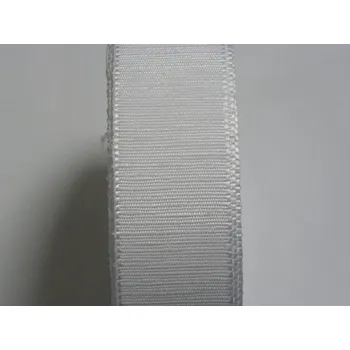 Stuha plátnová bílá