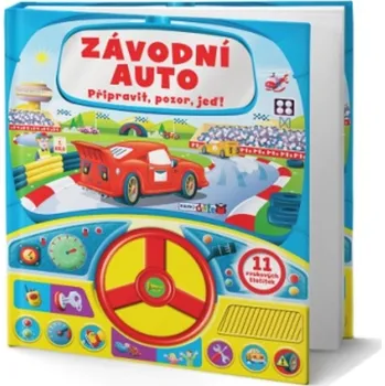 Leporelo Závodní auto - REBO (2019)
