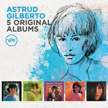 Zahraniční hudba 5 Original Albums - Astrud Gilberto [5CD]