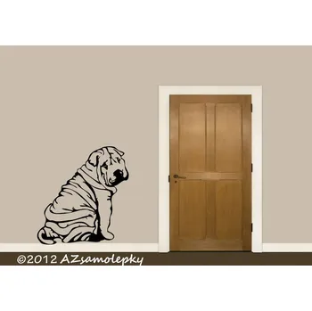 Samolepící dekorace Samolepky na zeď - Šarpej - S (47 x 50 cm)