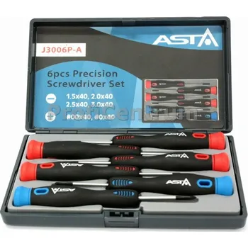 Šroubovák Sada křížových a plochých šroubováků 6 ks ASTA