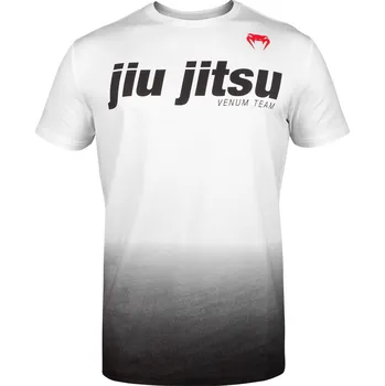 Pánské tričko Pánské tričko Venum Jiu Jitsu VT - White/Black Velikost: M