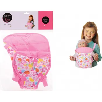 Johntoy Klokanka Baby Rose Doplněk pro panenku Johntoy Klokanka Baby Rose