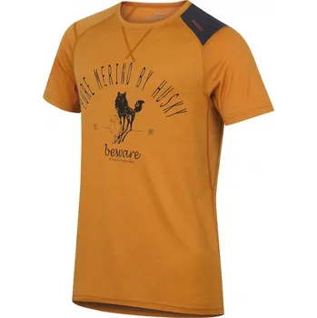 Husky Merino Sheep SS hnědooranžové