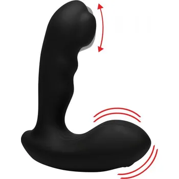 Vibrátor na prostatu Alpha-Pro 7X P-MILKER Silicone Prostate Stimulator with Milking Bead