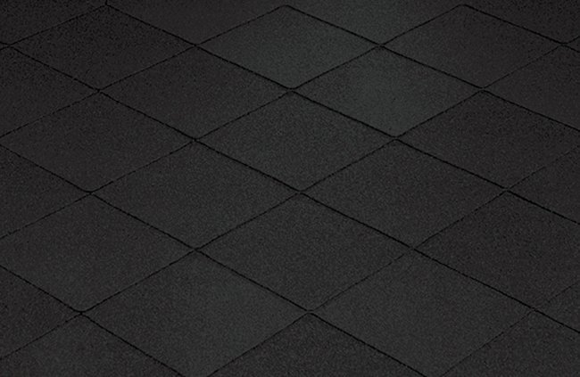Asfaltový střešní šindel Katepal Foxy - černý