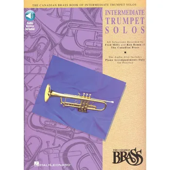 THE CANADIAN BRASS - INTERMEDIATE TRUMPET SOLOS + Audio Online / trumpeta a klavír