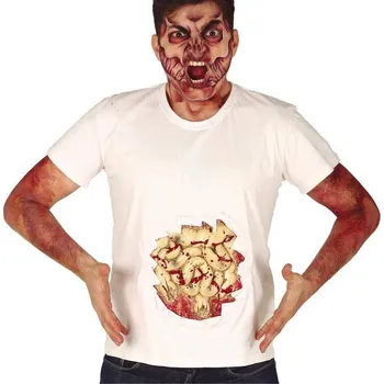 Karnevalový doplněk Guirca Tričko - Krvavé latexové střeva