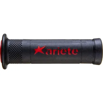 02642 - silniční různobarevné motocyklové rukojeti ARIRAM ARIETE - GN černo-žluté
