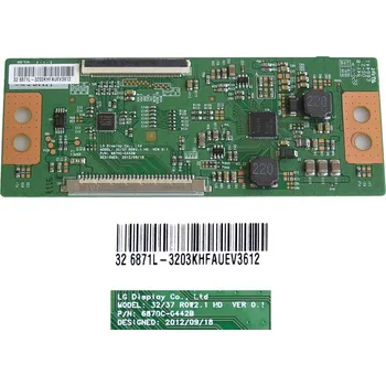 Televizní držák LCD modul T-CON 6870C-0442B / TCON board 6870C0442B / 6871L-3203K / 32/37ROW2.1HD VER0.1