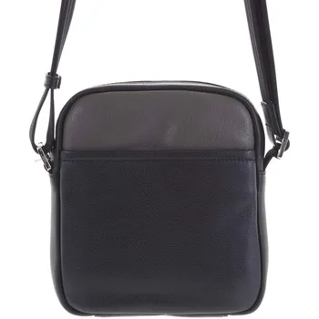 Pánská kožená taška na doklady černá taupe - Hexagona Thursday taupe