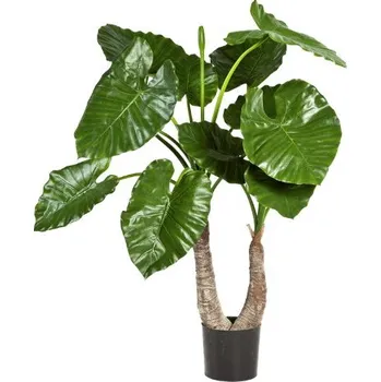 umělá květina Alocasia Calidora 100cm + doprava zdarma