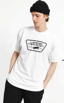 Pánské tričko VANS Full Patch White/Black