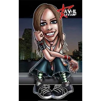 Avril Lavigne - nášivka
