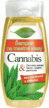 Šampon Bione Cosmetics Cannabis šampon na mastné vlasy 260 ml