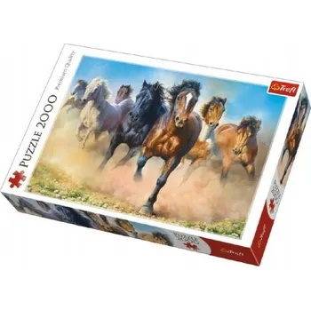 Puzzle Trefl Stádo koní 2000 dílků