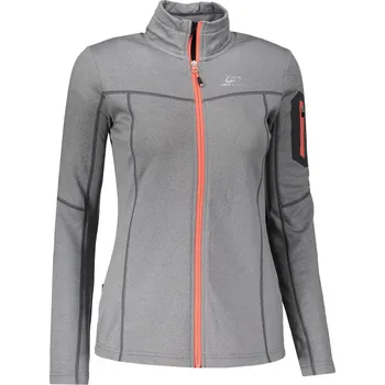 Dámská mikina Hannah Thea Light Gray Mel/Coral
