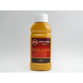 Výtvarná barva Koh-i-noor Barva akrylová 500ml okr Koh-i-noor 1627/0600 236