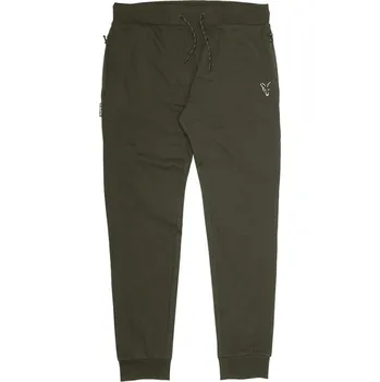 Fox International Lightweight Joggers Green/Silver Rybářské oblečení Fox International Lightweight Joggers Green/Silver