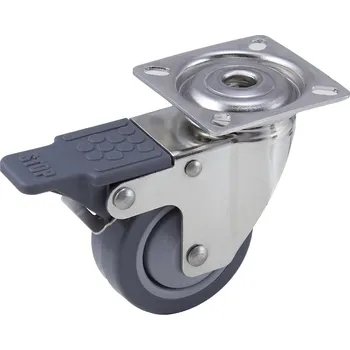 Pojezdové kolečko Nerezové pryžové pojezdové kolo 253XB 060