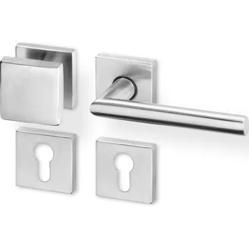 Dveřní kování Dveřní kování DORA R HR SlideBloc light nerez PK kl+ko (Nerezové kování s kvalitní povrchovou úpravou vhodné pro zátěžové prostory)