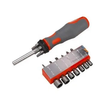 Šroubovák Extol šroubovák C.V. s bity sada 19ks 8819101