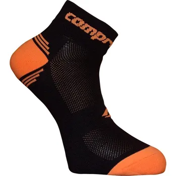 Pánské ponožky CSX-BIKE BLACK funkční ponožky COMPRESSOX 39-42 oranžová